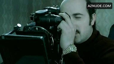 Candela Peña filming naked in Torremolinos