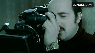 Candela Peña filming naked in Torremolinos