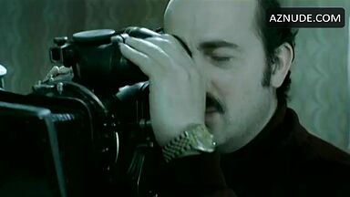 Candela Peña filming naked in Torremolinos