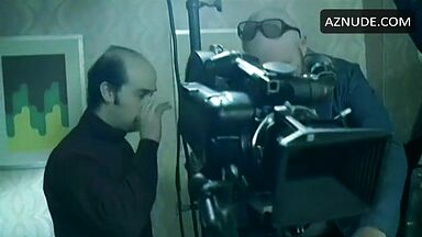 Candela Peña filming naked in Torremolinos