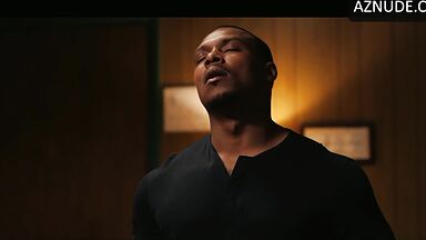 Chinyere Dobson blowing guy in series All The Queen's Men