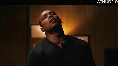 Chinyere Dobson blowing guy in series All The Queen's Men