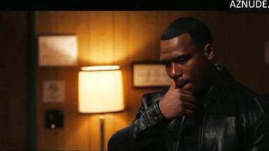 Chinyere Dobson blowing guy in series All The Queen's Men