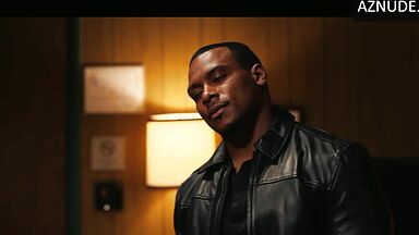 Chinyere Dobson blowing guy in series All The Queen's Men