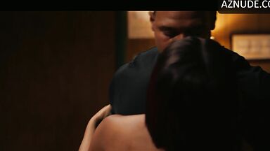 Chinyere Dobson blowing guy in series All The Queen's Men