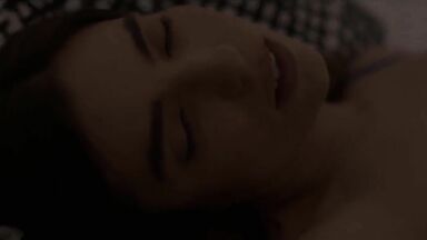 Constance Wu and Angela Trimbur lesbic sex in The Feels