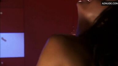 Latina whore attending several clients