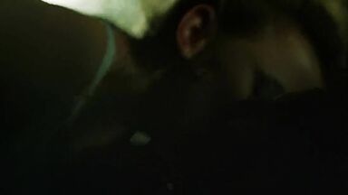 Gia Crovatin and Monica Raymund girl-to-girl action