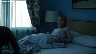 Gia Crovatin and Monica Raymund girl-to-girl action