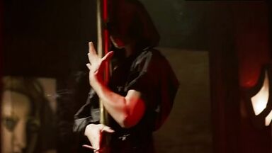 Jessica Biel making a hot strip tease