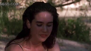 Jennifer Connelly naked in The Hot Spot