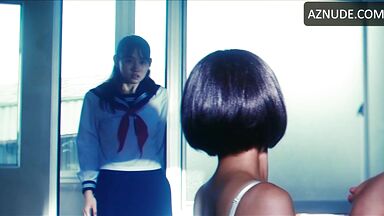 Dancing naked at school