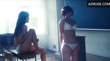 Dancing naked at school