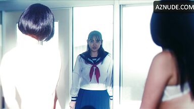 Dancing naked at school