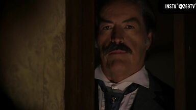 Kissing while bathing girls