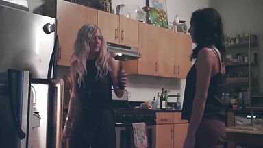 Lesbic babes having fun