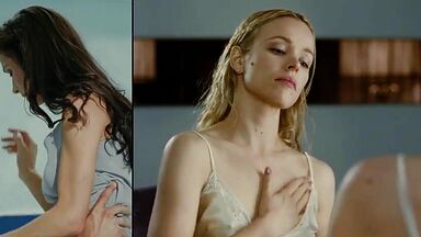 Rachel McAdams and Noomi Rapace hot lesbic scenes in Passion