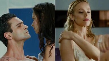 Rachel McAdams and Noomi Rapace hot lesbic scenes in Passion