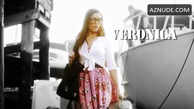 Rebecca Grant posing sexy at Sorority Party Massacre