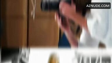 Rebecca Grant posing sexy at Sorority Party Massacre