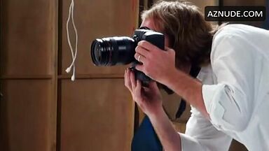 Rebecca Grant posing sexy at Sorority Party Massacre