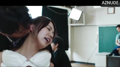 Touching the Japanese schoolgirls