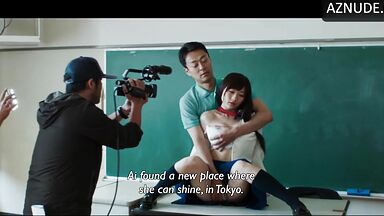 Touching the Japanese schoolgirls