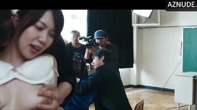 Touching the Japanese schoolgirls