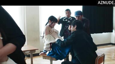 Touching the Japanese schoolgirls