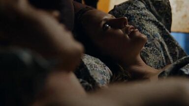 Sarah Ramos naked after sex in The Long Road Home