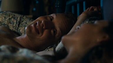 Sarah Ramos naked after sex in The Long Road Home