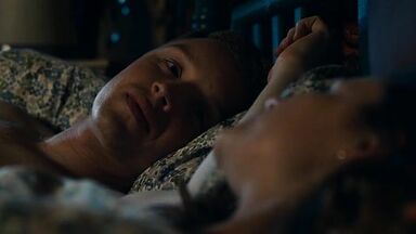 Sarah Ramos naked after sex in The Long Road Home