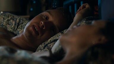 Sarah Ramos naked after sex in The Long Road Home