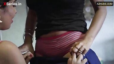 Sharanya Jit Kaur and Aayushi Jaiswal sexy steamy lesbian sex