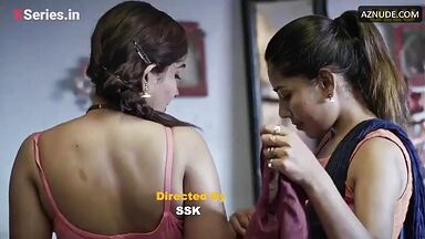 Sharanya Jit Kaur and Aayushi Jaiswal sexy steamy lesbian sex