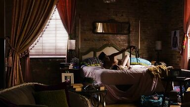 Freema Agyeman lesbic scene with strapon