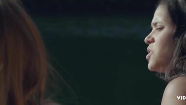 Sydney Sweeney and Otmara Marrero lesbic romance in Clementine