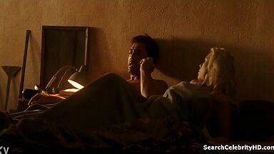 Penelope Cruz and Scarlett Johansson lesbic kiss in Vicky Cristina Barcelona