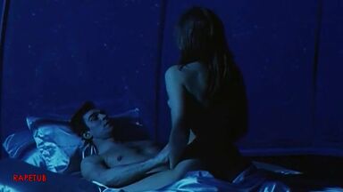 Nude teen Lara Wendel in sexy steamy scene