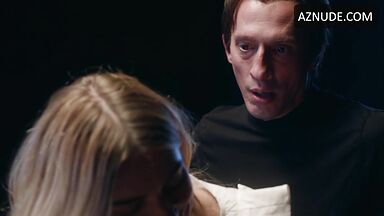 Fucking the blonde girl on the desk