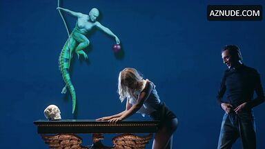 Fucking the blonde girl on the desk