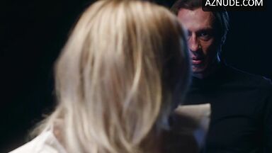 Fucking the blonde girl on the desk