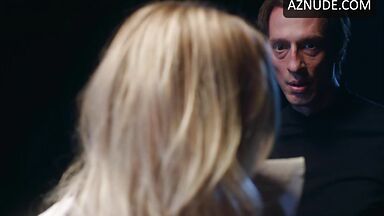 Fucking the blonde girl on the desk