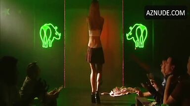 Jennifer Holland strip club dance