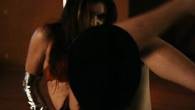 Blowing the lucky guy in school's bathroom