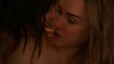 Two lesbian loving each other