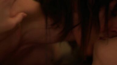 Two lesbian loving each other
