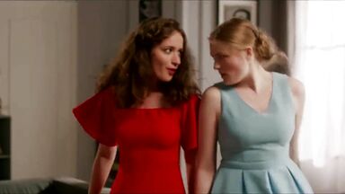 Hot girl kissing scene