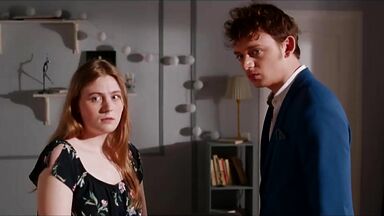 Hot girl kissing scene