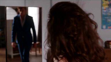 Hot girl kissing scene